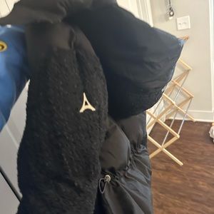 Maniere de voir puffer coat black